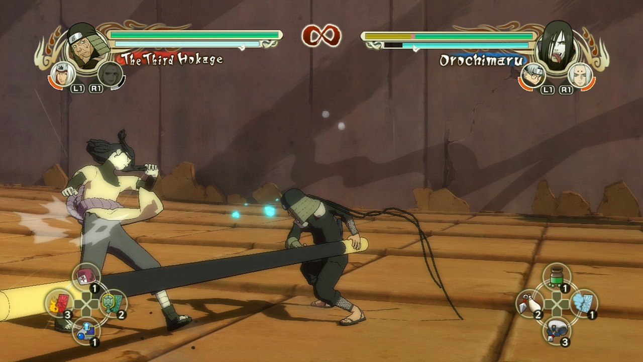 Naruto Shippuden: Ultimate Ninja Storm 3, The Third Hokage VS