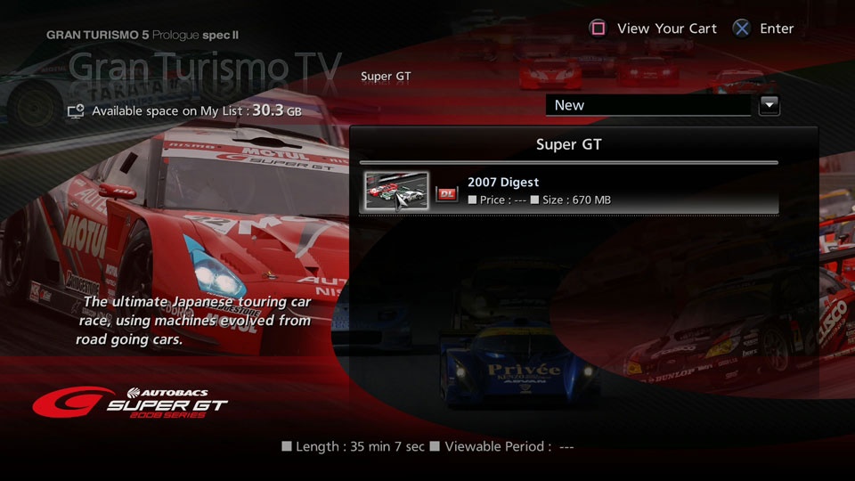 Gran Turismo 5 Prologue - game screenshots at Riot Pixels, images