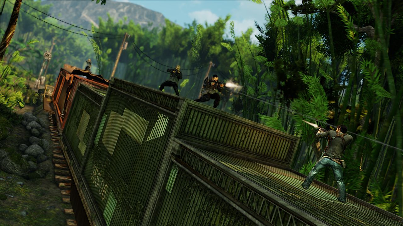 uncharted 2 screenshots