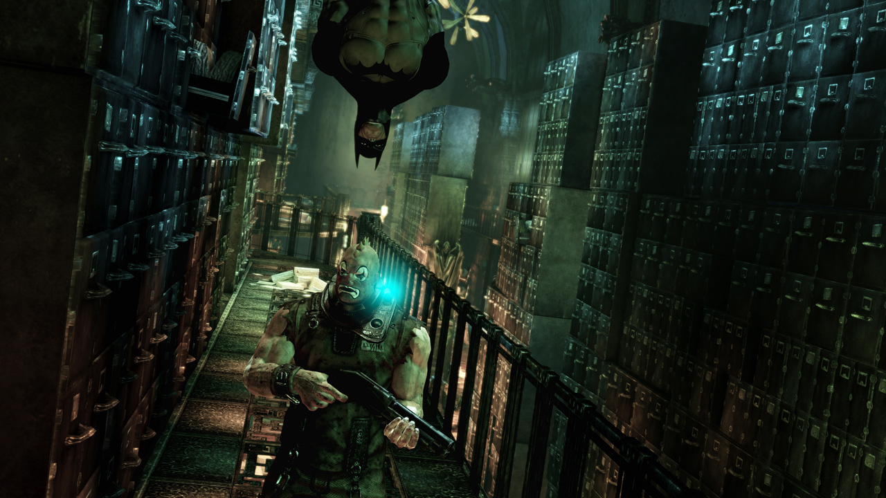 Batman: Arkham Asylum - game screenshots at Riot Pixels, images