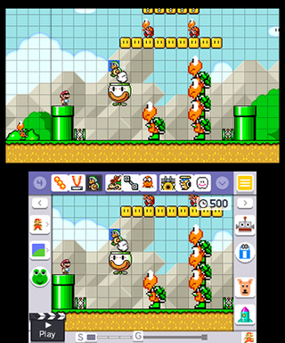 Super Mario Maker for Nintendo 3DS - Citra