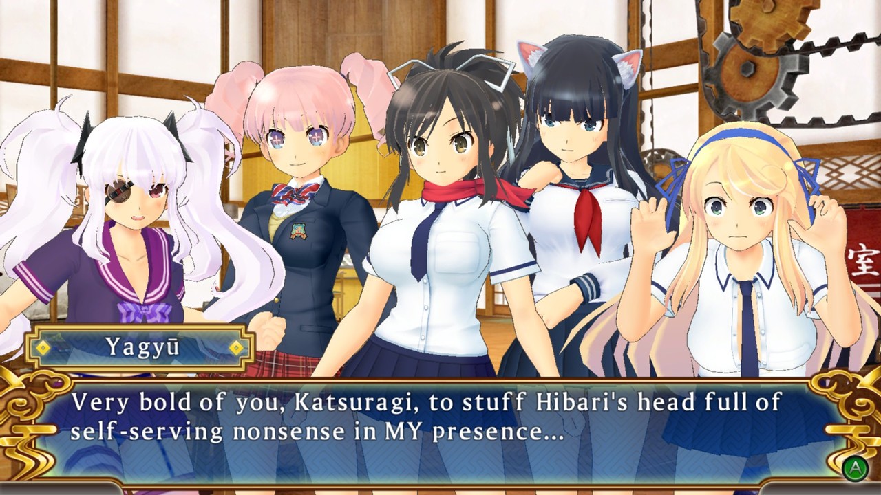 English screenshots of Senran Kagura Shinovi Versus are here! : r/vita