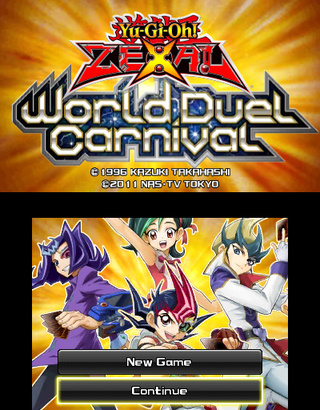 Yu-Gi-Oh! Zexal World Duel Carnival Is On The Cards For A Euro 3DS Release  This June