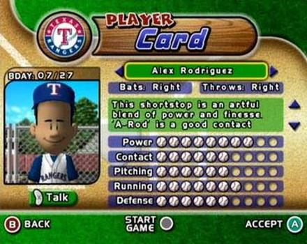 Backyard Baseball Gamecube Unlockables