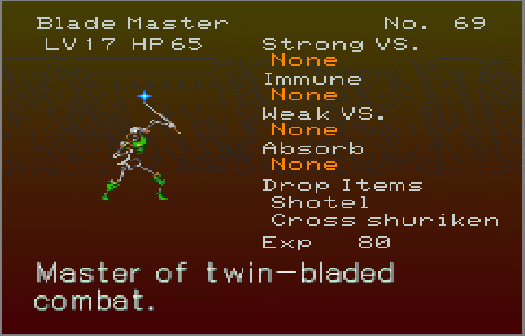 Blade Master - Castlevania Wiki - Neoseeker