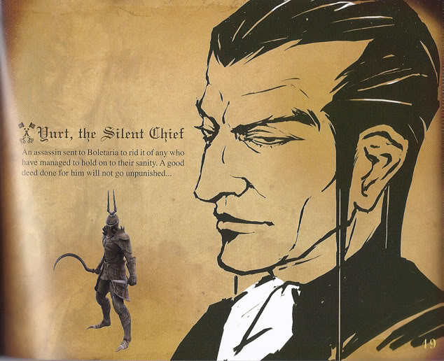 Yurt, the Silent Chief Demon's Souls Wiki Neoseeker