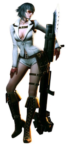 I saw this on Lady's DMC wiki page. Would anyone have been interested in a  spinoff game starring Lady? : r/DevilMayCry