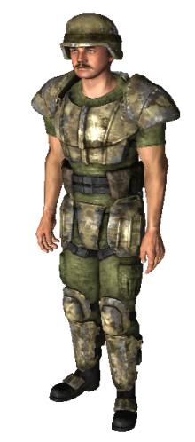 Combat Armor - Fallout Wiki - Neoseeker