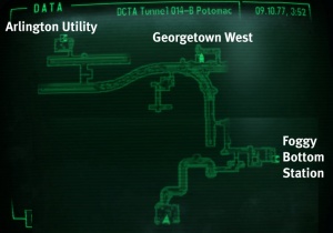 Fallout 3 Metro Map - Fallout Wiki - Neoseeker