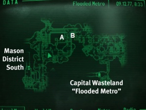 Fallout 3 Metro Map - Fallout Wiki - Neoseeker