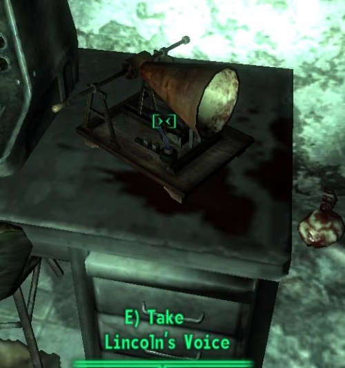 Lincoln's Voice Fallout Wiki Neoseeker