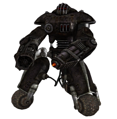 Sentry Bot - Fallout Wiki - Neoseeker