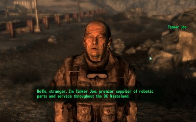 Tinker joe - Fallout Wiki - Neoseeker