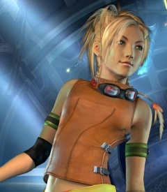 Rikku, a major character in Final Fantasy X