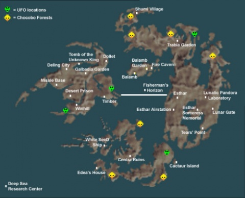 Final Fantasy Viii World Map World Map (FFVIII)   Final Fantasy Wiki   Neoseeker