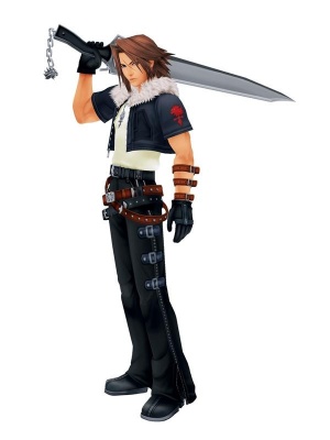 AyaBrea in #ParasiteEve 2 can use #FFVIII Squall Leonart Gunblade