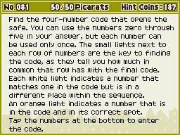 Authentic Layton Code DB081 - The Old Safe - Professor Layton Wiki - Neoseeker