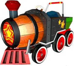Mario Gold Train Barrel Train - Mario Wiki - Neoseeker