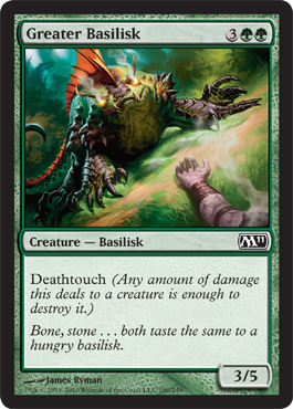 Greater Basilisk - Magic: The Gathering Wiki - Neoseeker