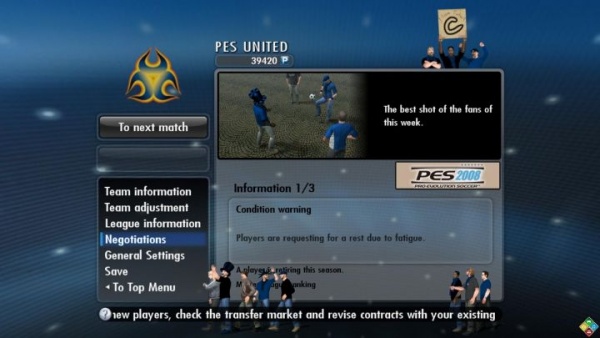 Master League Mode - Pro Evolution Soccer Wiki - Neoseeker