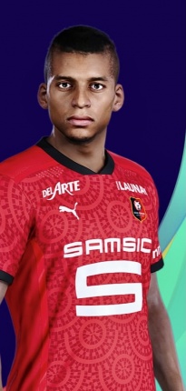 Henrique Dalbert Cagliari Portrait Italian Soccer Serie Match