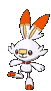 pokemon scorbunny teddy