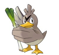 Pokemon Shiny Galarian Farfetch'd, Sirfetch'd - Tra'de - Describe