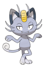 Meowth Alolan Pok mon Wiki Neoseeker
