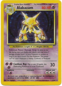 Alakazam (Base Set) - Pokémon Wiki - Neoseeker