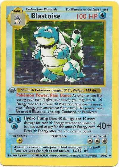 Blastoise (Base Set) - Pokémon Wiki - Neoseeker