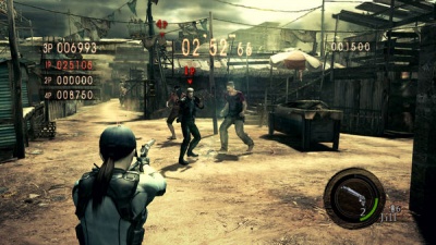 Resident Evil 5 - The Mercenaries - All Maps on Solo with Wesker 