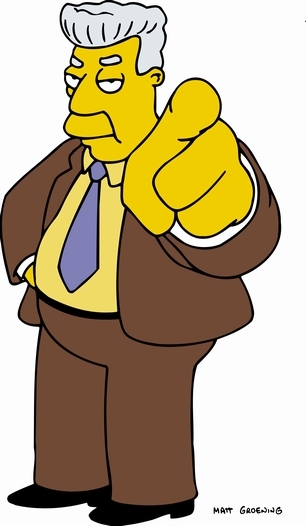 kent brockman let me get my checkbook