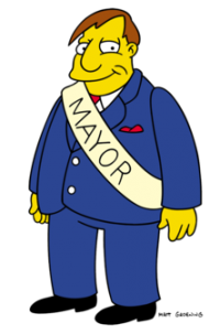 Mayor Quimby - The Simpsons Wiki - Neoseeker