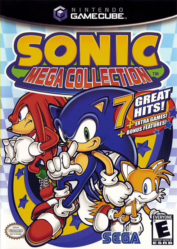 Sonic mega collection plus как открыть игры