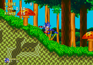 Green Hill Zone (Sonic Blast), Sonic Wiki Zone