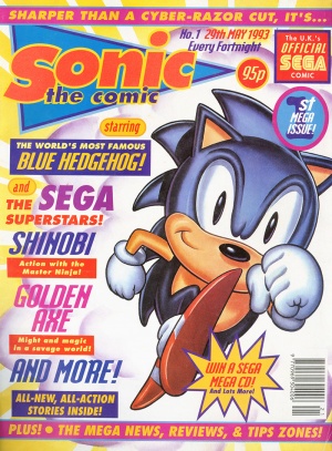 Sonic -Easy to Use Stickers-, Sonic Wiki Zone