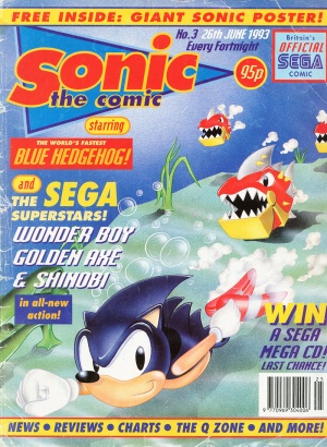 IDW Sonic the Hedgehog Issue 3, Wiki Sonic IDW News