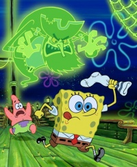 spongebob ghost host