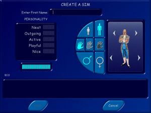 Create a Sim Stories, The Sims Wiki