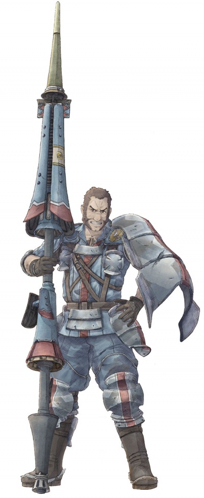 Lancer - Valkyria Chronicles Wiki - Neoseeker