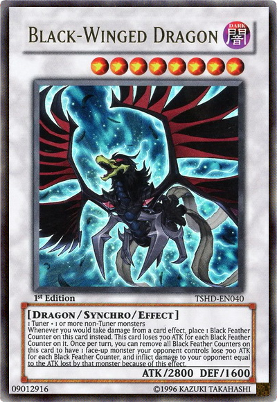 Black-Winged Dragon - Yu-Gi-Oh Wiki - Neoseeker