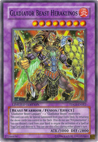 Gladiator Beast Heraklinos - Yu-Gi-Oh Wiki - Neoseeker