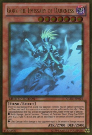 yugioh cards gold series Yu-Gi-Oh! Gandra the Dragon of Destruction Limited Edition 24k Gold Plated Metal Card main image 1