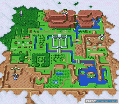 Maps Of The Legend Of Zelda A Link To The Past Zelda Wiki Neoseeker